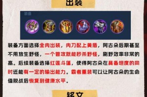 《王者荣耀国服最强出装攻略》（王者荣耀国服S级英雄出装指南！）
