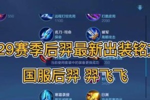 《后羿96期铭文出装攻略》（探索最佳铭文搭配，助你成为强大的后羿射手）